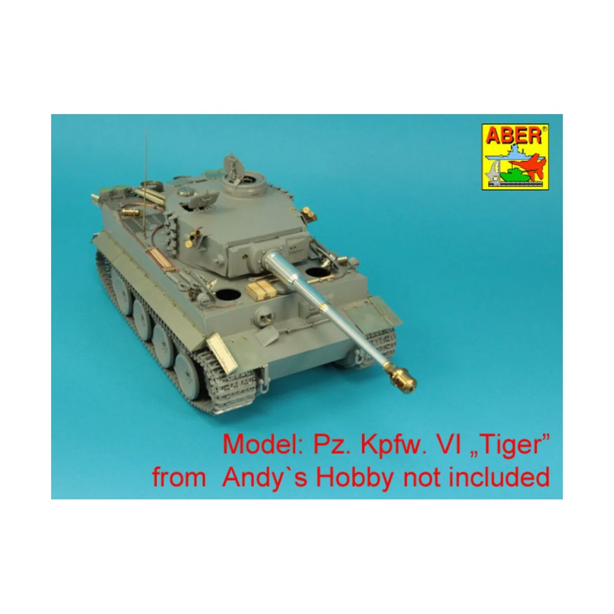 Barrel 8, 8 cm KwK 36/56 to Tiger I early (Andy`s Hobby/Takom), 1/1...