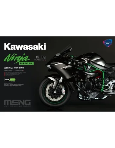 [NO_DESC] Kawasaki Ninja H2R 2018 (Pre-colored Edition), 1/9 - MENG...
