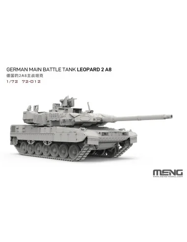 [NO_DESC] German Main Battle Tank Leopard 2 A8, 1/72 - MENG-Model 7...
