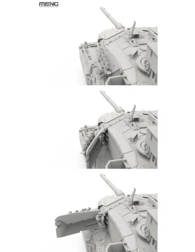 [NO_DESC] German Main Battle Tank Leopard 2 A8, 1/72 - MENG-Model 7...