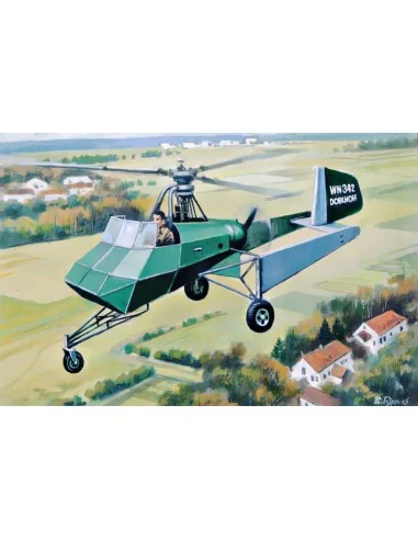 [NO_DESC] Doblhoff WNF 342 German WWII helicopter, 1/72 - Micro Mir...