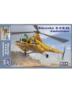 Sikorsky R-5/S-51 Ambulance, 1/72 - Micro Mir AMP AMP72012