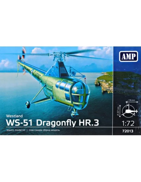 [NO_DESC] WS-51 Dragonfly HR/3 Royal Navy, 1/72 - Micro Mir AMP AMP...