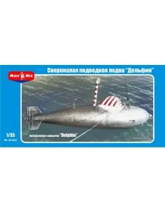 German midget submarine "Delphin-1", 1/35 - Micro Mir AMP MM35-004