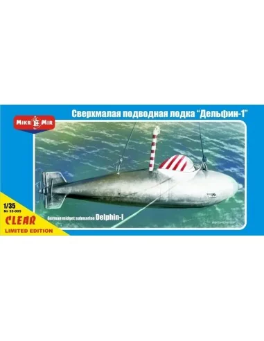 German midget subm. "Delphine-1" limited, 1/35 - Micro Mir AMP MM35...