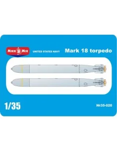 [NO_DESC] US NAVY Mark 18 torpedo, 2 pcs, 1/35 - Micro Mir AMP MM35...