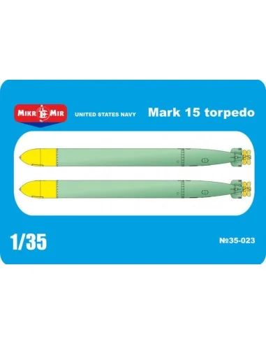 US Mk15 torpedo, 1/35 - Micro Mir AMP MM35-023