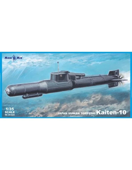 Kaiten-10 Japan human torpedo, 1/35 - Micro Mir AMP MM35-025