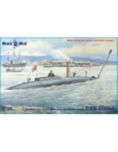 CSS David torpedo boat American Civil War-era, 1/35 - Micro Mir AMP...