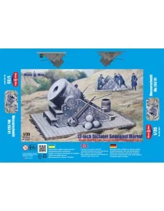 13 inch Dictator Seacoast Mortar, 1/35 - Micro Mir AMP MM35-027