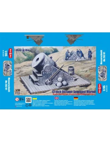 [NO_DESC] 13 inch Dictator Seacoast Mortar, 1/35 - Micro Mir AMP MM...