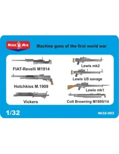 WWI machine guns, 1/32 - Micro Mir AMP MM32-003