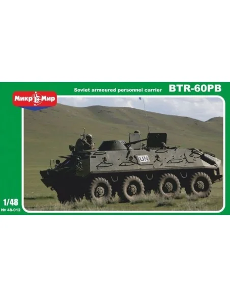 BTR-60PB Soviet armored personnel carrie, 1/48 - Micro Mir AMP MM48...