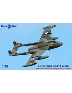 De Havilland DH.112 Venom, 1/48 - Micro Mir AMP MM48-020