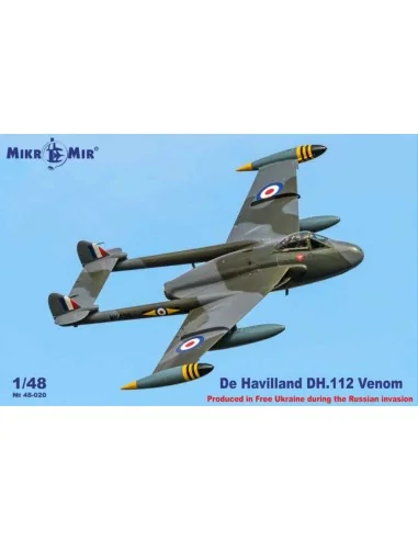 De Havilland DH.112 Venom, 1/48 - Micro Mir AMP MM48-020