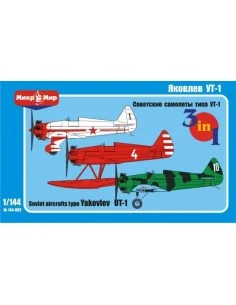 Soviet aircraft t.Yakovlev UT-1, UT-1B, UT, 1/144 - Micro Mir AMP M...