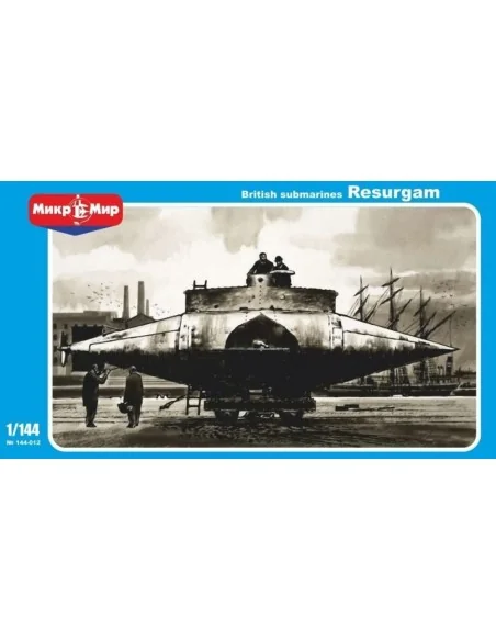 Resurgam British submarine, 1/144 - Micro Mir AMP MM144-012