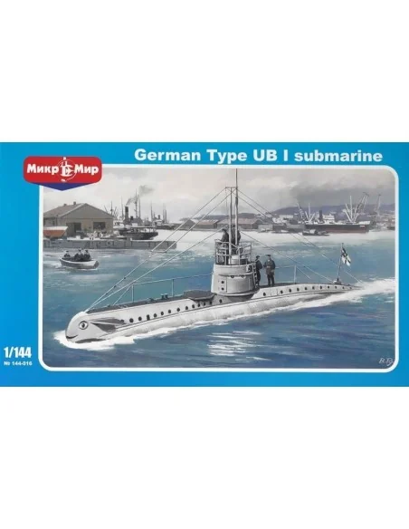German submarine UB-1 Type, 1/144 - Micro Mir AMP MM144-016