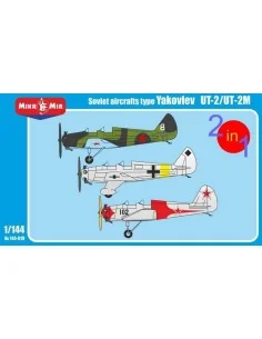 Yakovlev UT-2/UT-2M (2 kits in the box), 1/144 - Micro Mir AMP MM14...