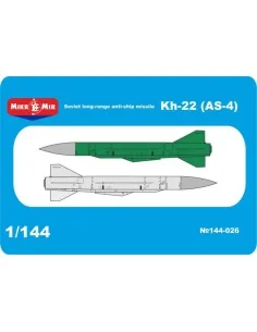 Kh-22 (AS-4)Soviet long-range anti-ship missile, 1/144 - Micro Mir ...