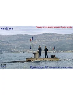 Gymnote Q1 all-electric submarine, 1889, 1/144 - Micro Mir AMP MM14...