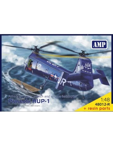 Piasecki HUP-1 + resin motor parts, 1/48 - Micro Mir AMP AMP48012-R