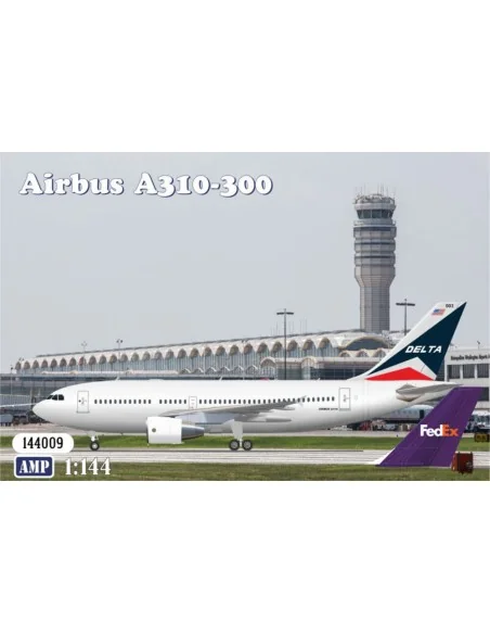 Airbus A310-300 Pratt & Whitney "Delta Air Lines & FedEx, 1/144 - M...