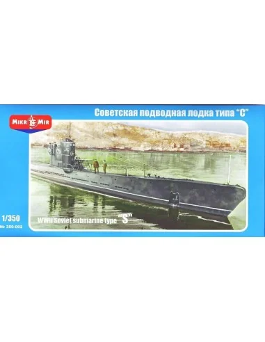 WWII Soviet submarine type "S", 1/350 - Micro Mir AMP MM350-002