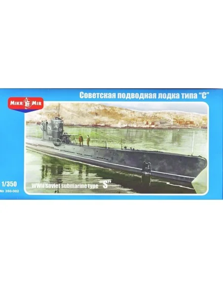 WWII Soviet submarine type "S", 1/350 - Micro Mir AMP MM350-002