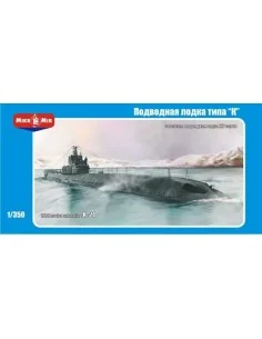 K-21 WWII Soviet submarine, 1/350 - Micro Mir AMP MM350-003