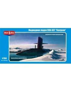 SSN-637 "Sturgeon" U.S. submarine, 1/350 - Micro Mir AMP MM350-004