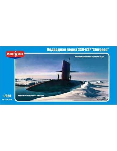 SSN-637 "Sturgeon" U.S. submarine, 1/350 - Micro Mir AMP MM350-004