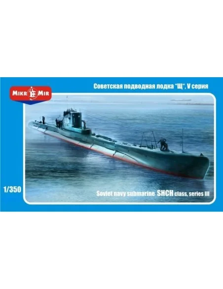 Soviet submarine SHCH class series V-bis, 1/350 - Micro Mir AMP MM3...