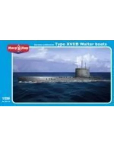 German submarine U-boat type XVIIB Walte, 1/350 - Micro Mir AMP MM3...