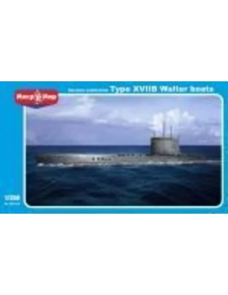 [NO_DESC] German submarine U-boat type XVIIB Walte, 1/350 - Micro M...
