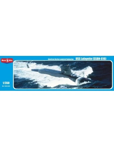 [NO_DESC] U.S. nuclear-powered submarine"Lafayette (SSBN-616), 1/35...