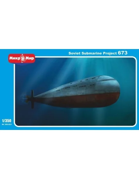 [NO_DESC] Soviet submarine Project 673, 1/350 - Micro Mir AMP MM350...