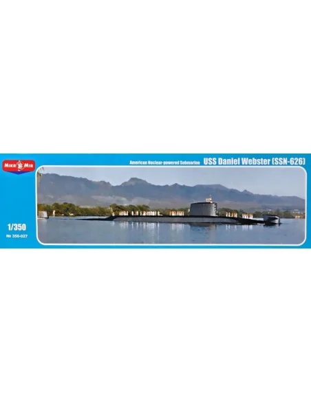 SSBN Daniel Webster, 1/350 - Micro Mir AMP MM350-027