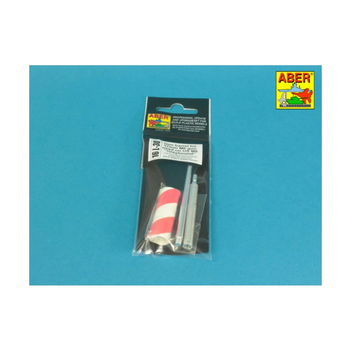 Gun barrel for 37 mm M6 gun used on US M8 Greyhound (Andy`s), 1/16 ...