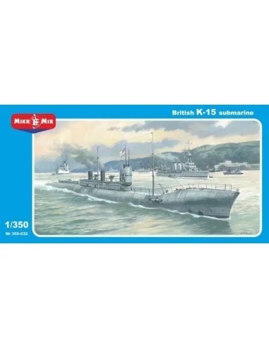 British HMS K-15 Submarine, 1/350 - Micro Mir AMP MM350-032