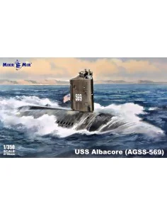 USS Albacore (AGSS-569) submarine, 1/350 - Micro Mir AMP MM350-036