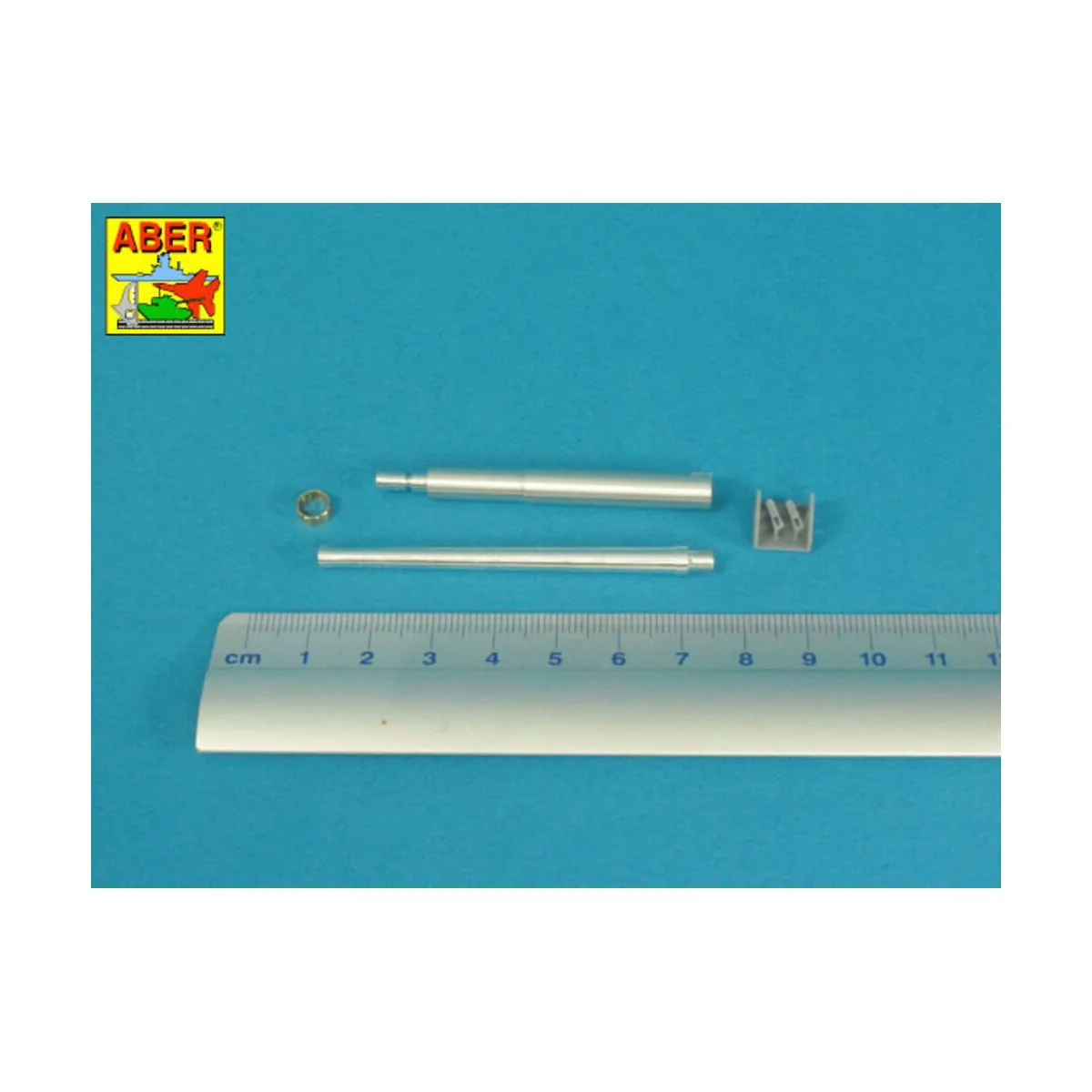 Gun barrel for 37 mm M6 gun used on US M8 Greyhound (Andy`s) - Aber...