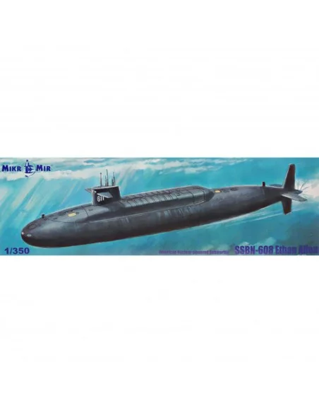 SSBN-608 Ethan Allen, 1/350 - Micro Mir AMP MM350-042