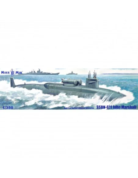 SSBN-611 John Marshall, 1/350 - Micro Mir AMP MM350-043
