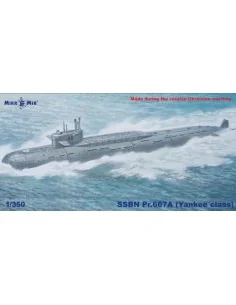 Soviet submarine SSBN Pr.667a (Yankee class), 1/350 - Micro Mir AMP...