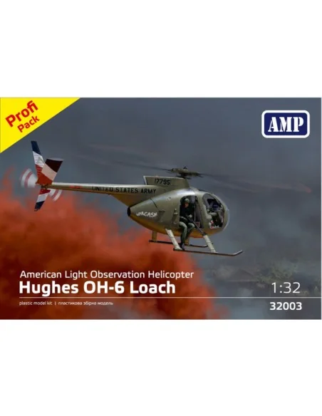 [NO_DESC] Hughes OH-6 Cayuse. Profi Pack, 1/32 - Micro Mir AMP AMP3...