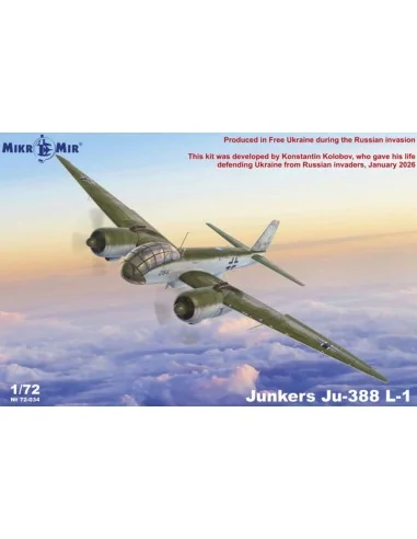 Junkers Ju-388L-1 reconnaissance aircraft, 1/72 - Micro Mir AMP MM7...