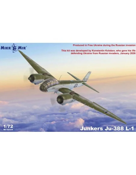 Junkers Ju-388L-1 reconnaissance aircraft, 1/72 - Micro Mir AMP MM7...