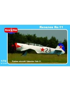 Yakovlev Yak-11 Soviet training aircraft, 1/72 - Micro Mir AMP MM72...