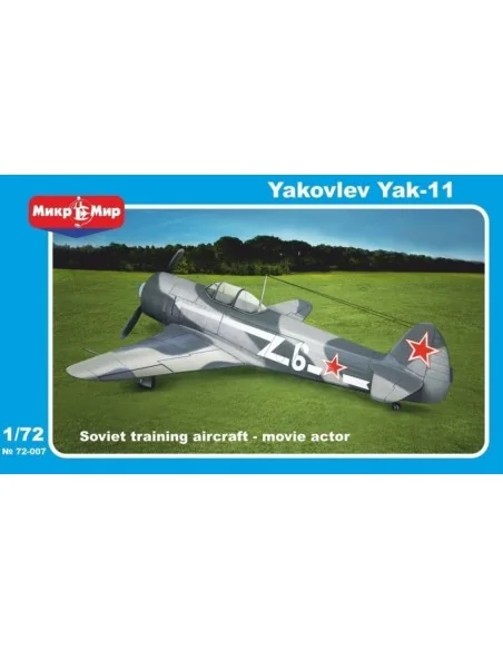 Yakovlev Yak-11 Soviet trainer aircraft, 1/72 - Micro Mir AMP MM72-007